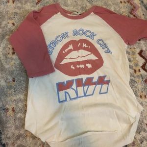 Junk food baseball tee